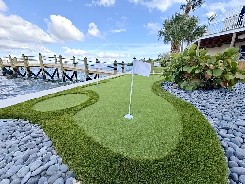Putting Greens & Simulator Turf by Creative Grounds in Southwest Florida